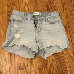 Super cute Abercrombie kids Jean shorts, kids 11/12